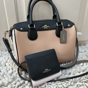 COACH Satchel/Crossbody Bag & Wallet
